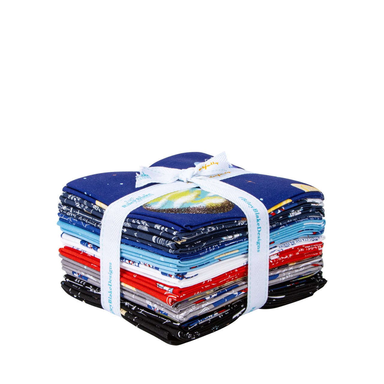 Outer Space by NASA Fat Quarter Bundle by Riley Blake Designs for Riley Blake (FQ-15480-18)